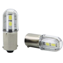 계기용 B9 베이오넷 LED 표시등 전구, 24V, 48V, 110V, 220V, E10 스크류 베이스 신호등