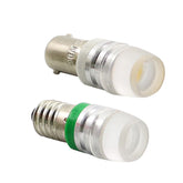 厂家销售led指示灯泡12V 24V BA9S E10 led灯泡挂口卡口螺口1W