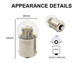 หลอดไฟ LED G18 สำหรับไฟท้ายรถยนต์ไฟฟ้า ไฟรถยนต์ ไฟเลี้ยว และไฟท้ายรถจักรยานยนต์