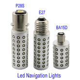 ไฟ LED สำหรับเรือเดินทะเล รุ่น P28s 5 วัตต์ กันน้ำ ประหยัดพลังงาน หลอด E27 ไฟนำทางเรือ LED