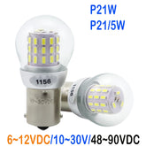 Car led light bulb s25 p21w 1156 ba15s led turn signal 1157 brake light day running light