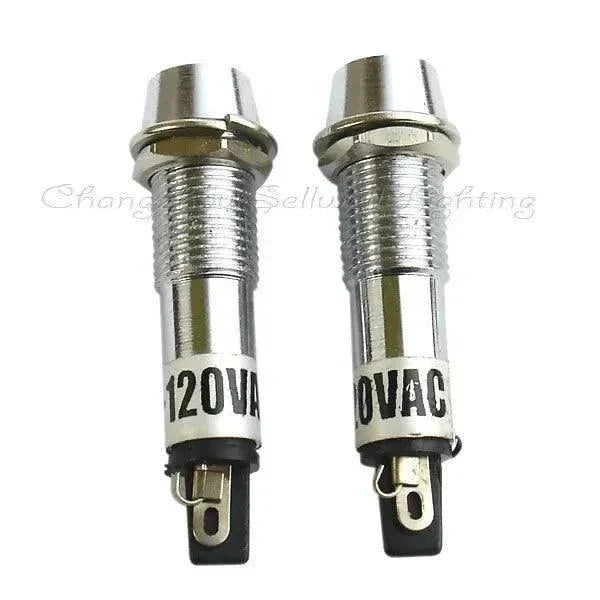 Miniature lamp led 120v ac A059 pilot indicator light bulb set of 2