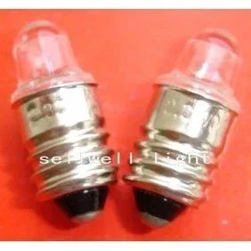 Set of 10 miniature lamps 2.33V 0.27A E10 base A548 GREAT