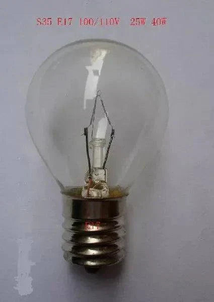 S35 E17 110V 25W incandescent light bulb for chandeliers and table lamps