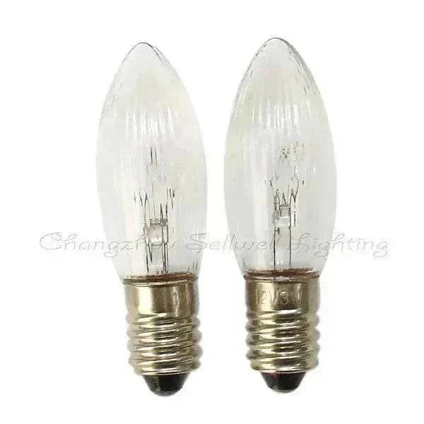 Wholesale miniature lamp 12V 3W E10 pilot indicator bulbs 10pcs