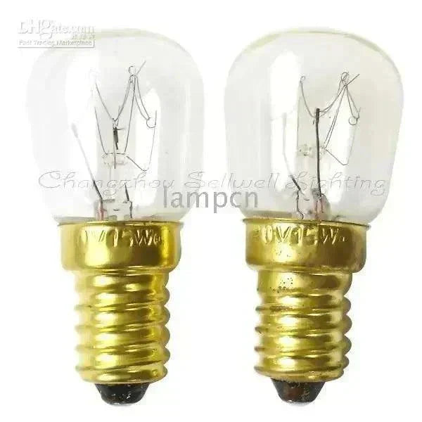 Miniature lamp bulb 220v 15w E14s screw base clear glass compact light bulb