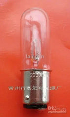 Miniature lamp bulb 220v 10w ba15d t16x50 clear glass bulb