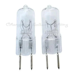 Set of 10 halogen light bulbs 14x46mm A200 with clear glass and metal pins