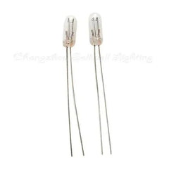 10pcs 3mm 24V 23mA miniature lights with long leads for electronic components