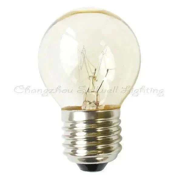 Miniature lamp 230V 15W E27 bulb with clear glass and metal base