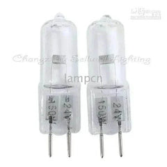 24v 150w 13x50 a186 halogen bulbs lighting close-up