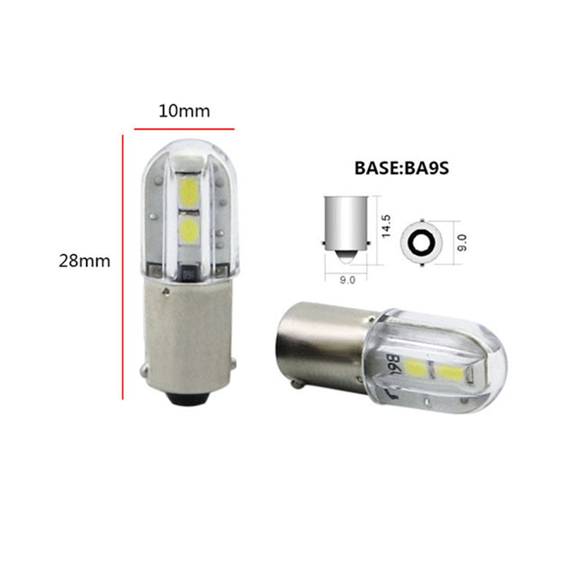 Car led high brightness t10 ba9s bax9s bay9s width indicator reading light license plate light instrument light