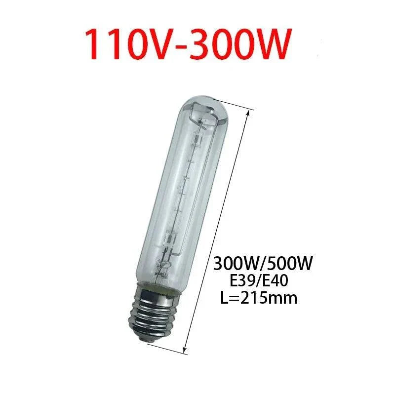 marine halogen bulb floodlight tube E40 110V 300W tungsten lighting bulb 215mm length
