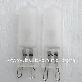 Halogen light 230v 25w G9 A381 bulb pair