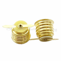 10pcs Lamp-base E17 Lace with Welding Piece Brass D073 GOOD 555lamp