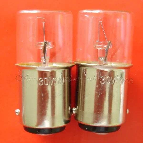 10pcs Miniature bulb 30v 5w ba15d T16x36 A585 NEW 555lamp