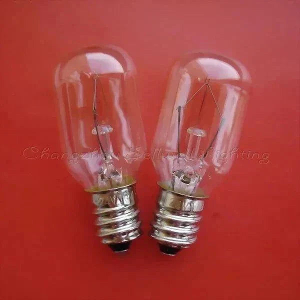 10pcs miniature light 24V 10W E12 base bulbs T20X48 compact incandescent lamps