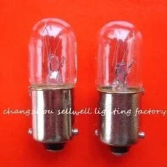 10pcs miniature light 130V 3W BA9S T10X28 bulbs set