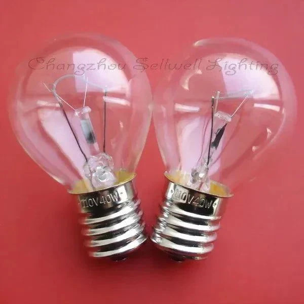 110V 40W E17 base miniature indicator lamp bulb pilot light G35x58