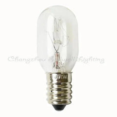 10pcs miniature lamp 220v 15w e14 A436 transparent bulb with metal base