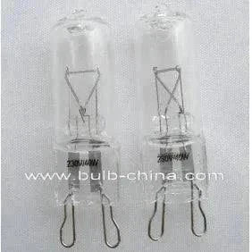 10pcs 230v 40w G9 halogen bulbs A380 factory direct close-up