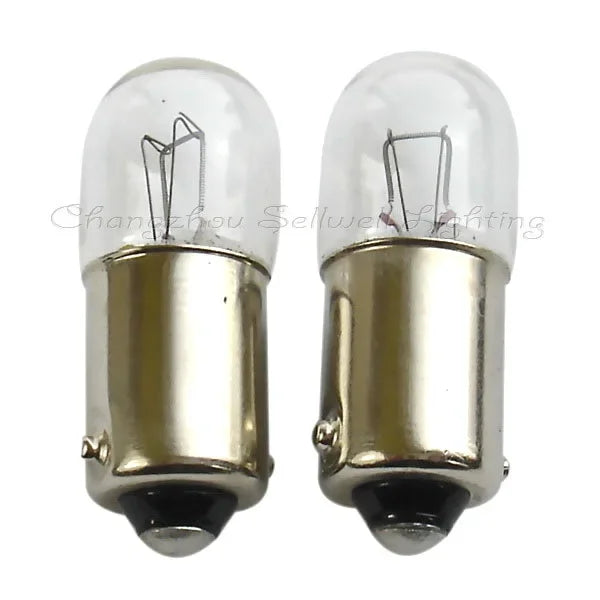 Lâmpada miniatura 60v 4w Ba9s t10x28 A054 NOVA iluminação sellwell 