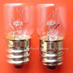 10 bombillas miniatura 110/130 V 5/7 W E14 T16X36 A616 NUEVAS 555lamp sellwell lighting