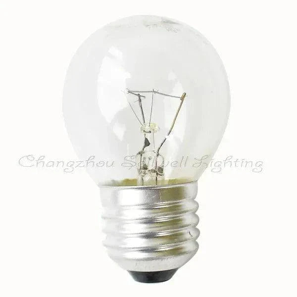 10pcs miniature light bulb 220v 230v 40w E27 clear round bulb