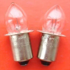 10 bombillas miniatura de 4,8 V, 0,5 A, P13,5 s, A573, buena calidad, 555 