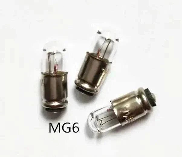 Mf6 Bulb MG6 instrument and equipment indicator light 24V small clear glass bulb